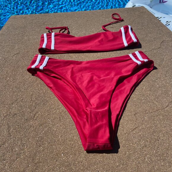 RED BIKINI SET ZAFUL - Picture 2 of 3
